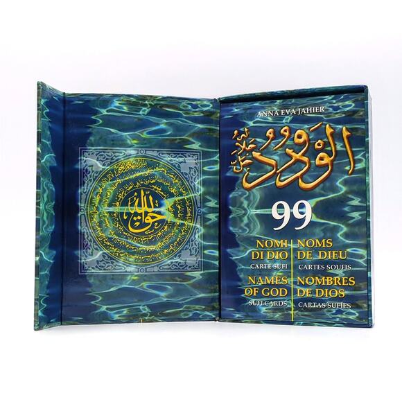 99 Names of God Oracle Cards & Book Box Set Sealed Cards Anna Eva Jahier - Picture 5 of 6